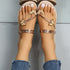 Butterfly Flat Shoes Summer Sandals Women Flip Flops Beach Shoes - ROUTINE FASHION